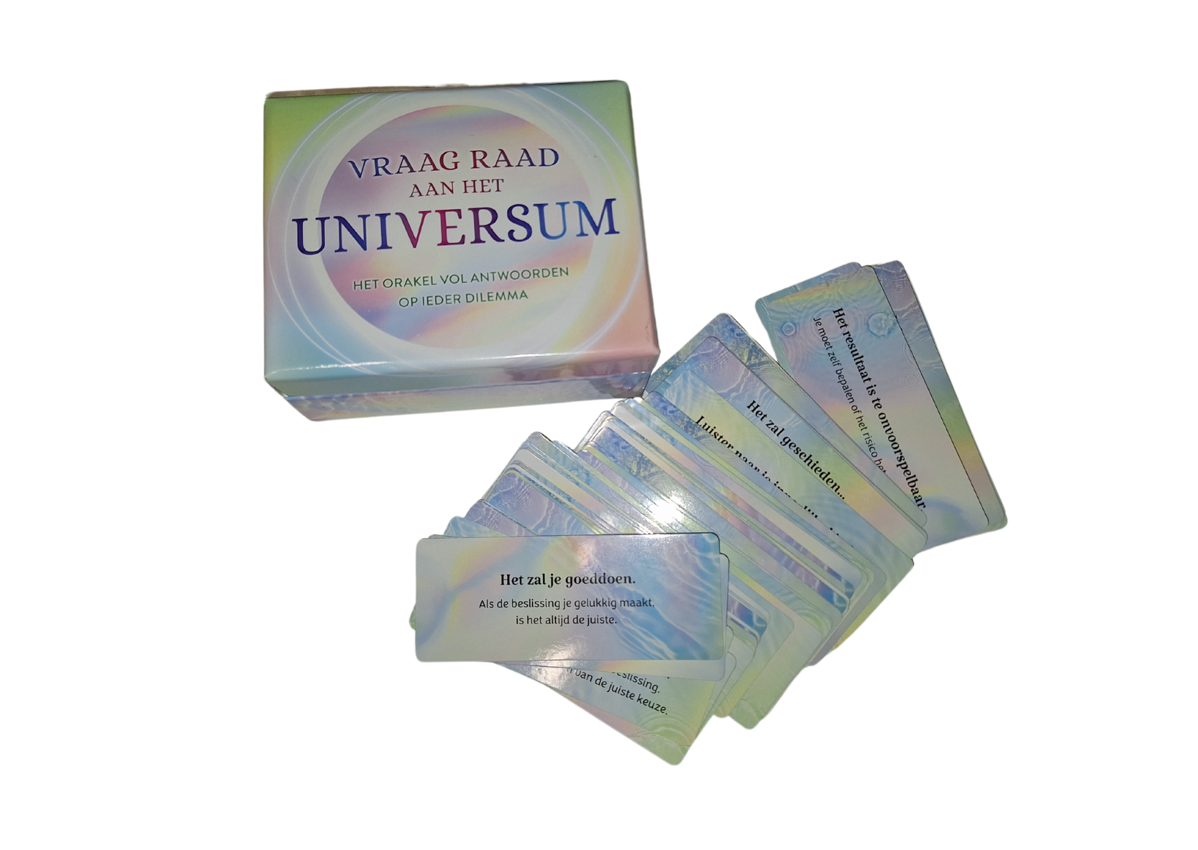 Vraag raad aan het universum kaarten