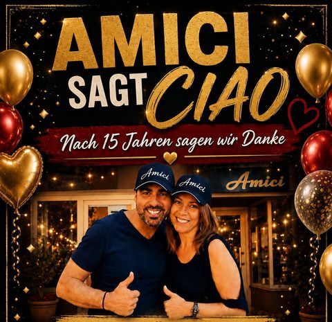 Amici sagt CIAO Amici sagt CIAO