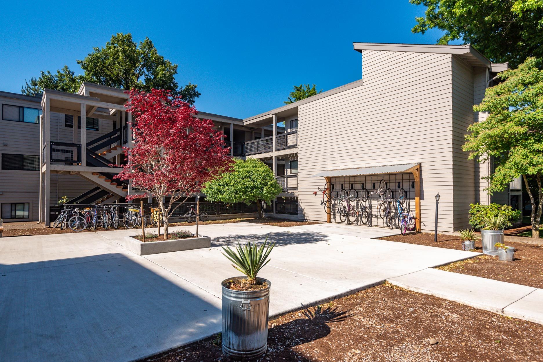 beautiful landscaping