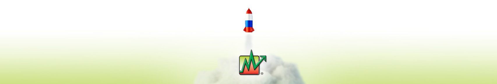 A rocket is flying through the air with smoke coming out of it.