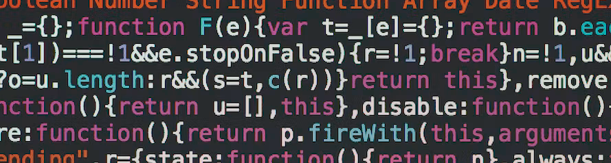 A close up of a bunch of programming code