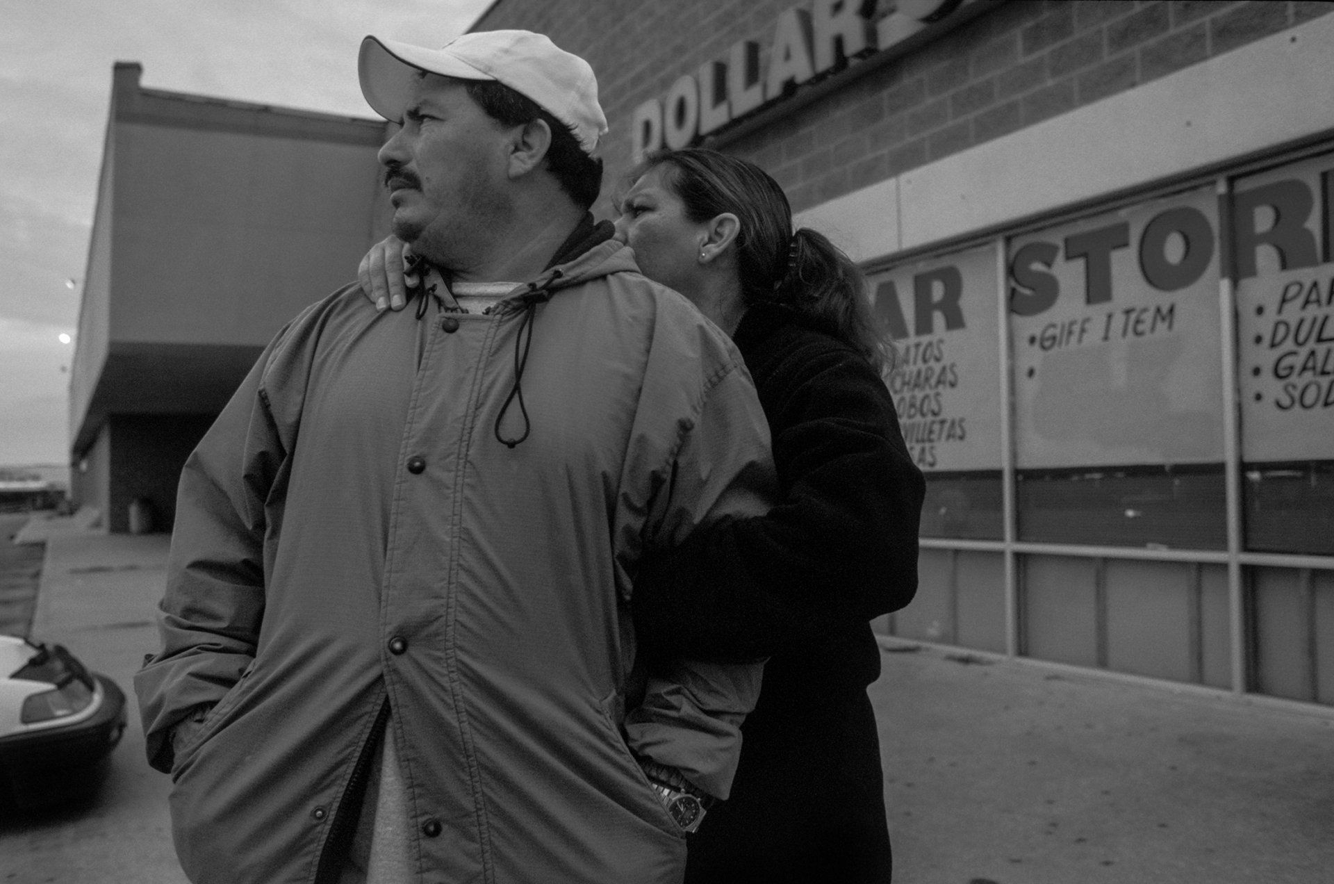 In Dallas, the couple planned to sleep in their truck. However, they were offered temporary shelter in the under-construction apartments where Ismael is working.