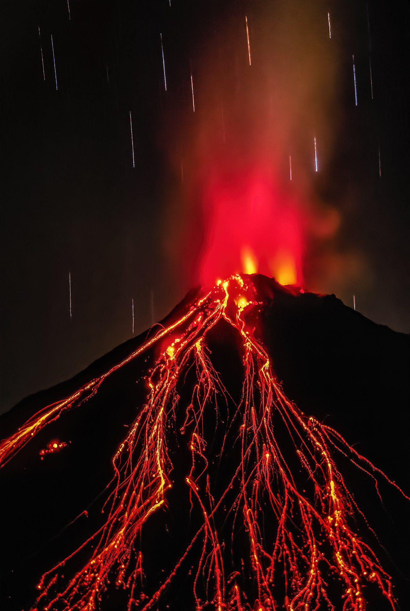  Vulcan Arenal, Costa Rica 