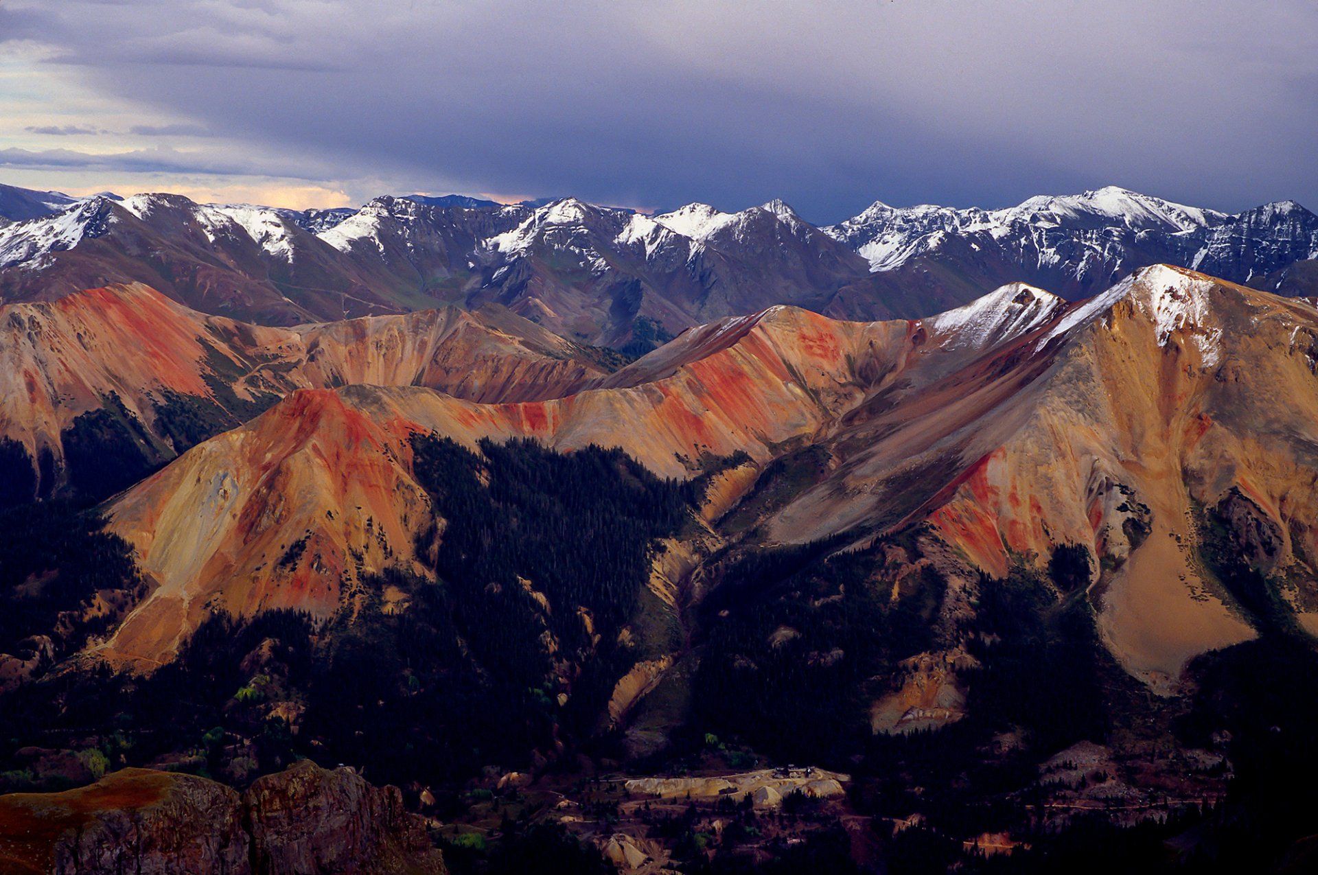  Above the Million Dollar Highway. San Juan Mountains, Colorado 