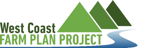 a logo for the west coast farm plan project