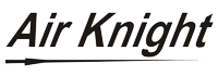 Air Knight logo with a black arrow.