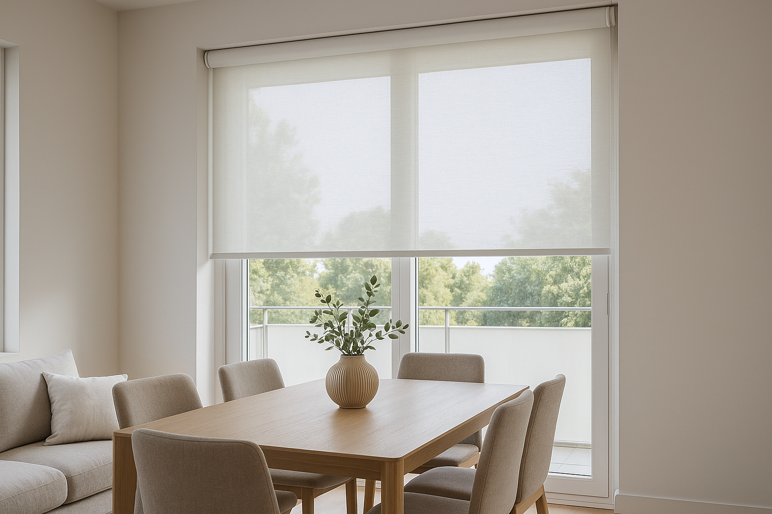 Persianas premium para control de luz natural, privacidad y diseño interior elegante en espacios residenciales.