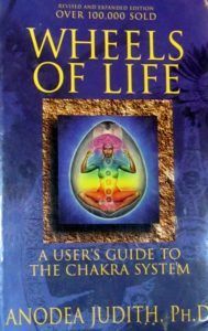 A book titled wheels of life a user 's guide to the chakra system