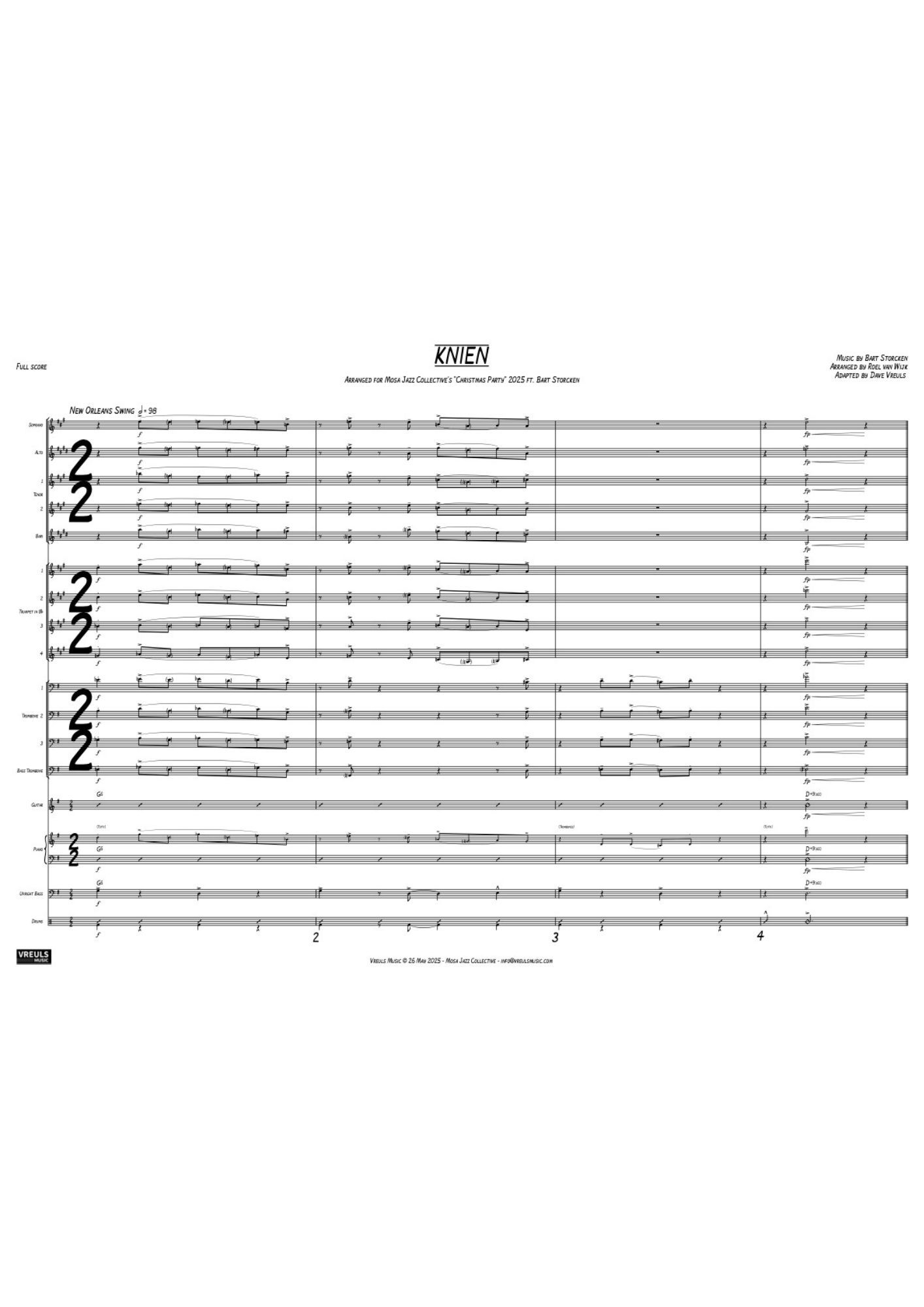 KNIEN - Big Band (5-4-4)