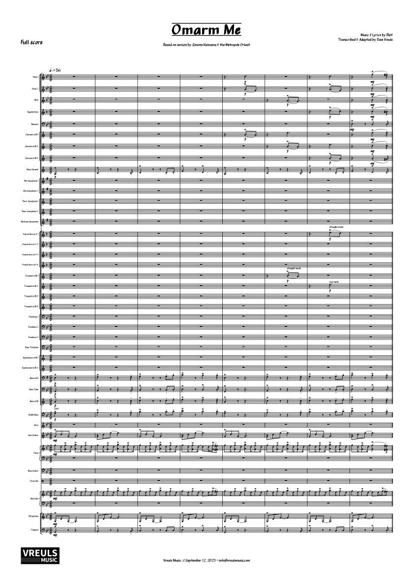OMARM ME - Windband + Vocal