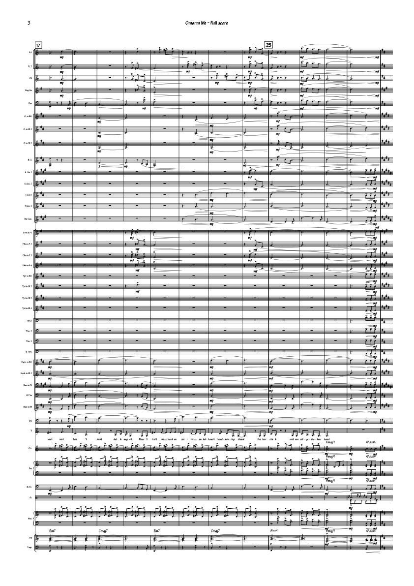 OMARM ME - Windband + Vocal