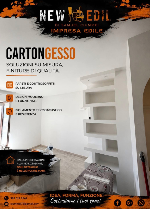 cartongesso New Edil di Samuel Ciummei Rio Marina (LI)
