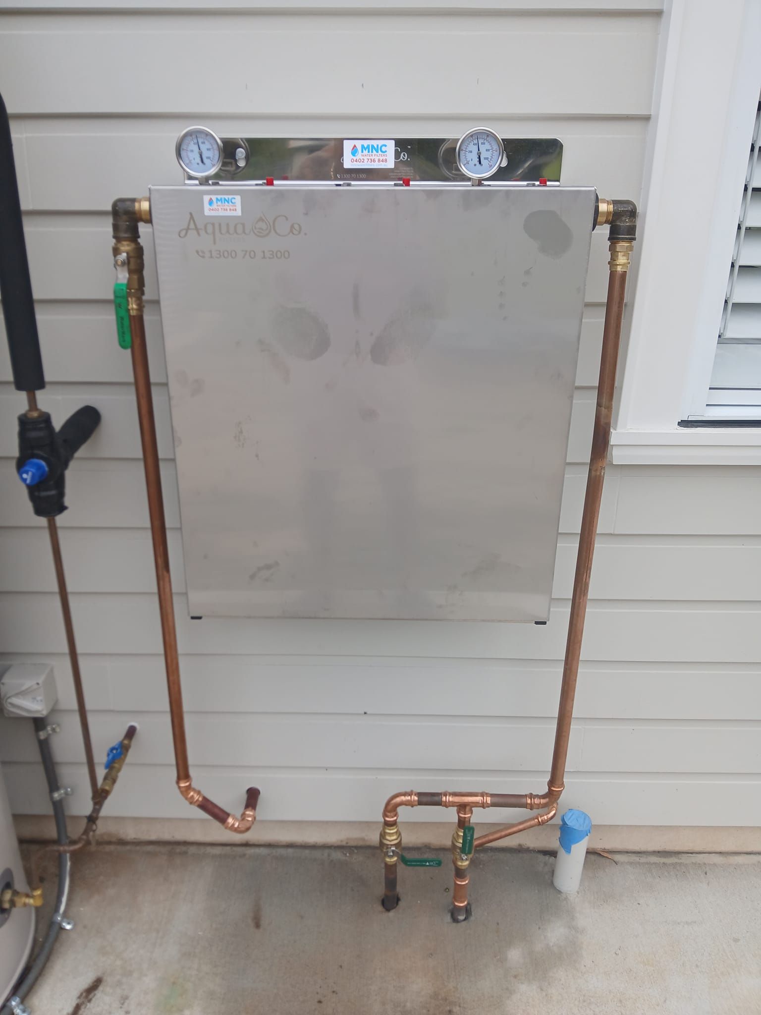 A Stainless Steel Water Filtration System — APD Plumbing In Forster, NSW