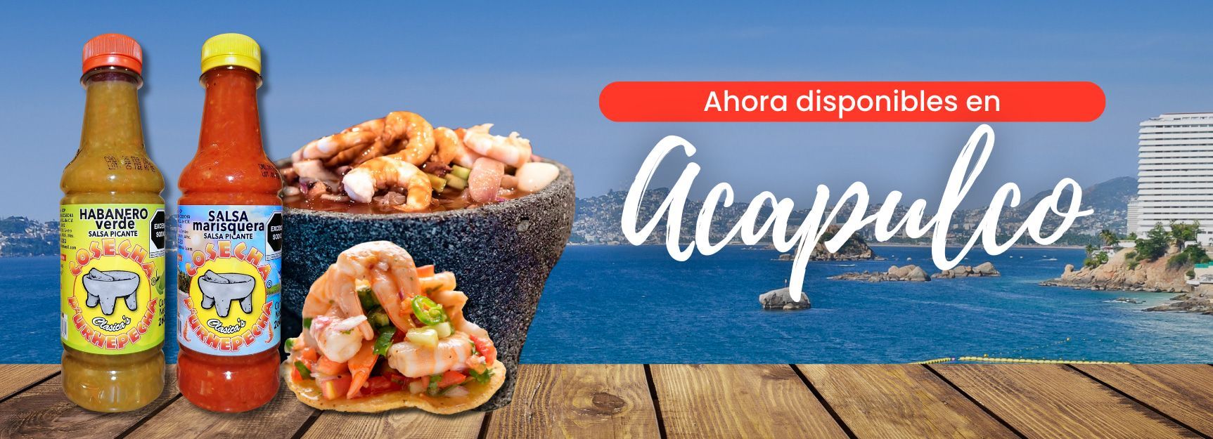 Salsas Cosecha P'urhepecha ahora disponibles en Acapulco, Guerrero, México