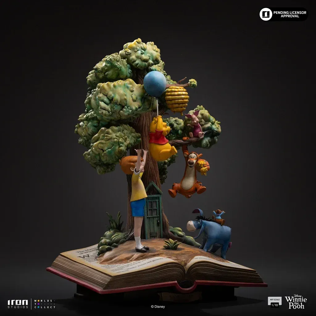 Pre-Order - Statue Winnie the Pooh and Friends (100th Anniversary) - Disney Classics - Deluxe Art Scale 1/10 - Iron Studios
