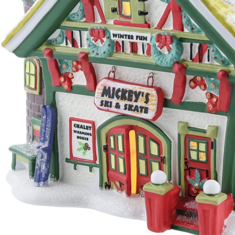 Gebouw van het Disney Christmas Village: de winkel