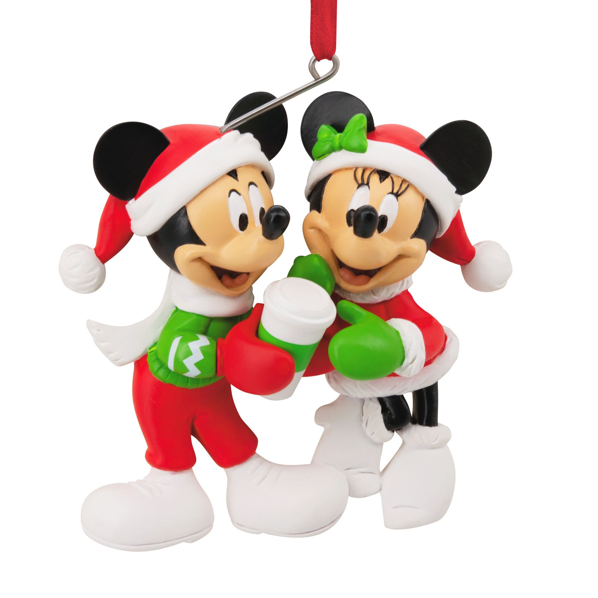 ornament mickey & minnie