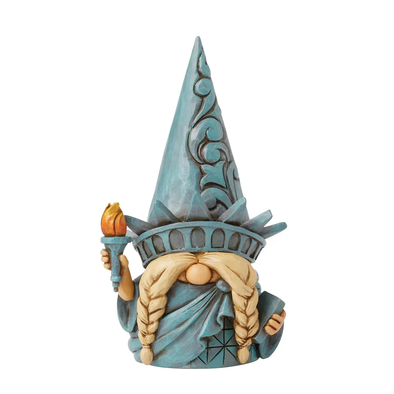 Jim Shore Heartwood Creek Statue of Liberty Gnome Figurine Lady of Freedom