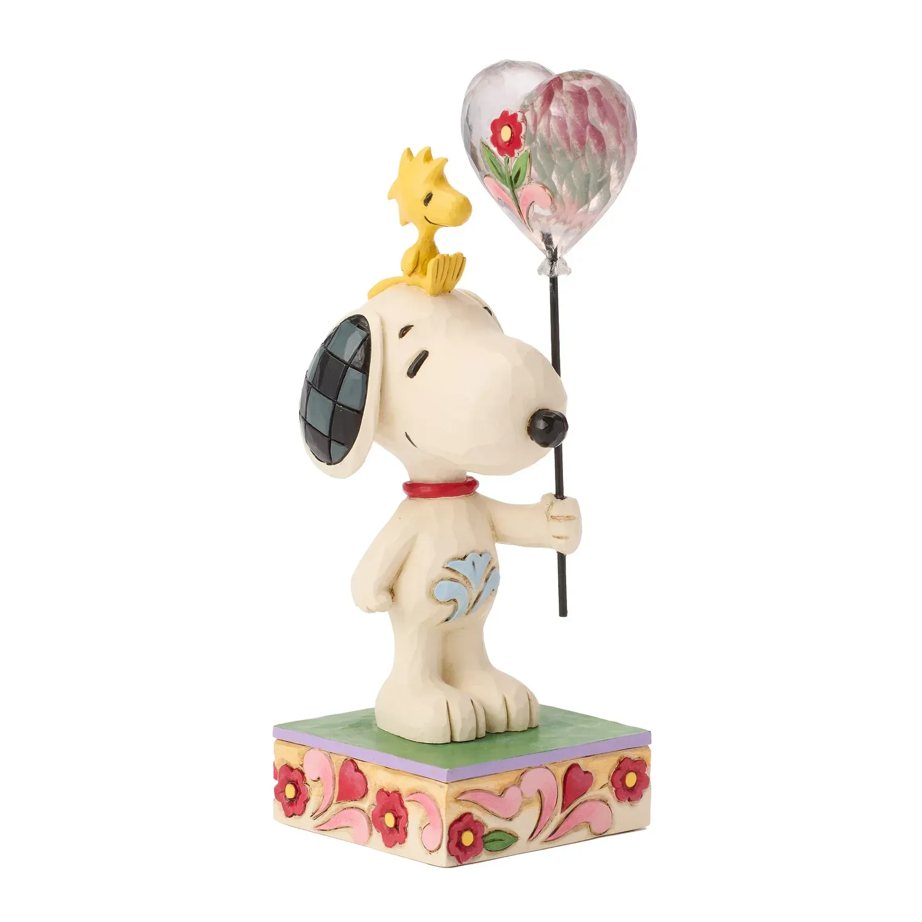 Snoopy Heart Balloon Figurine -