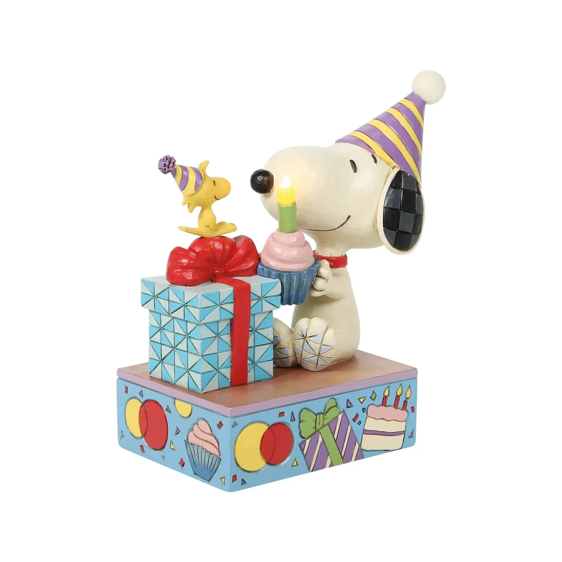 Birthday Snoopy Figurine -