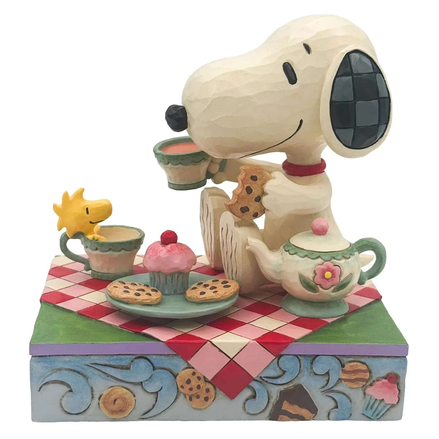 Snoopy Tea And Sweets Figurine -