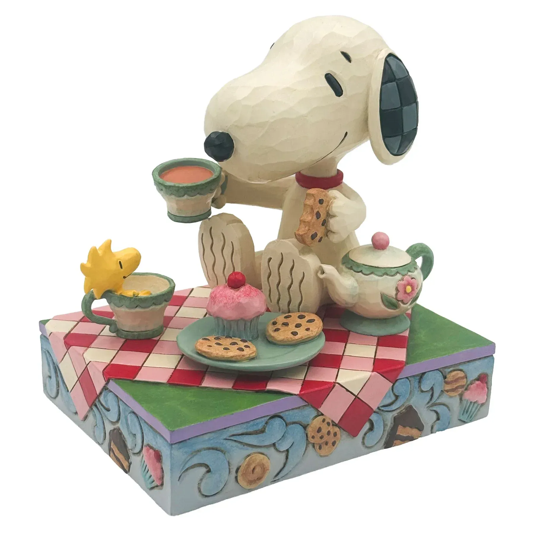 Snoopy Tea And Sweets Figurine -
