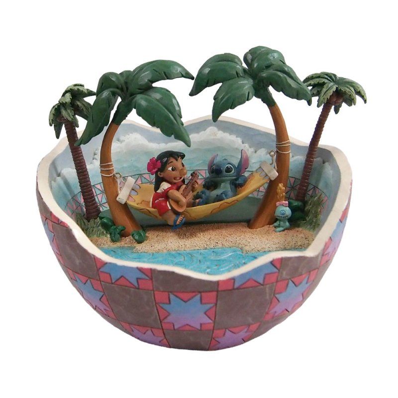 Lilo Stitch Coconut Movie Moment Figurine 6019901