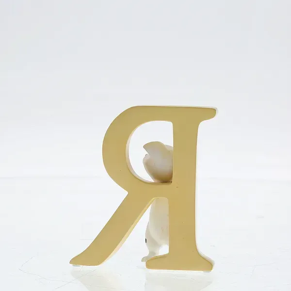 Gele letter 