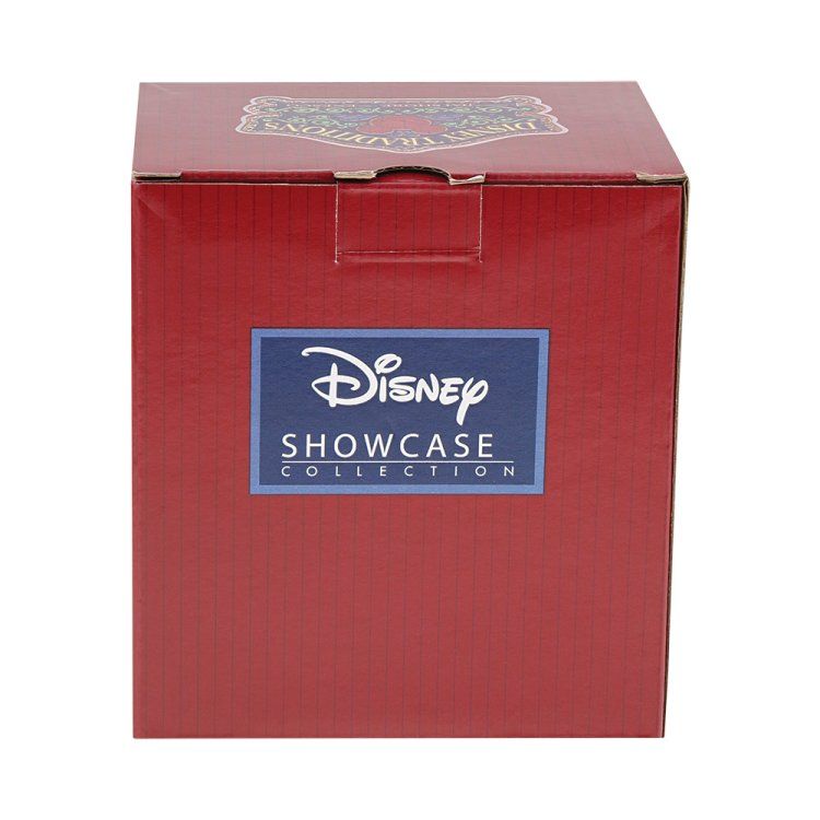 Rode doos van de Disney Showcase Collection met logo.