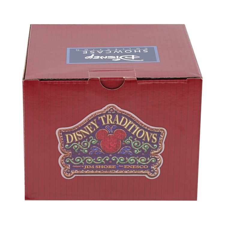 Rode Disney Traditions geschenkdoos. Met Mickey Mouse-logo.
