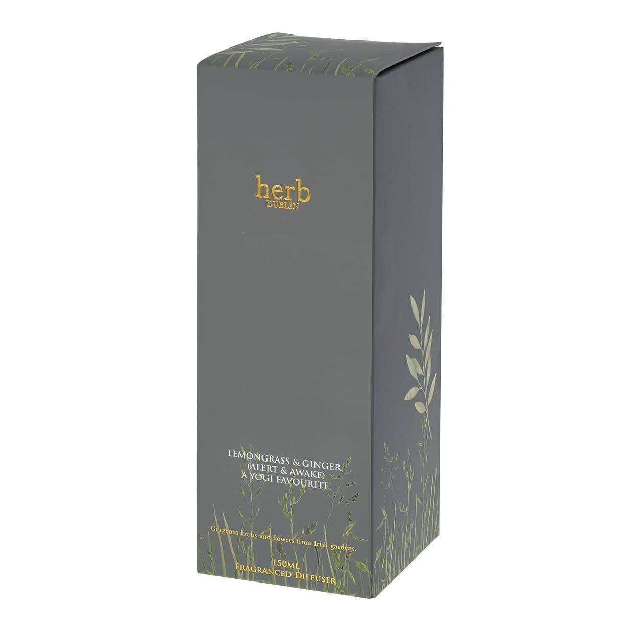 Grijze doos met gouden 