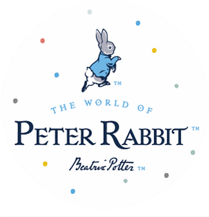 De wereld van peter rabbit beatrix potter logo