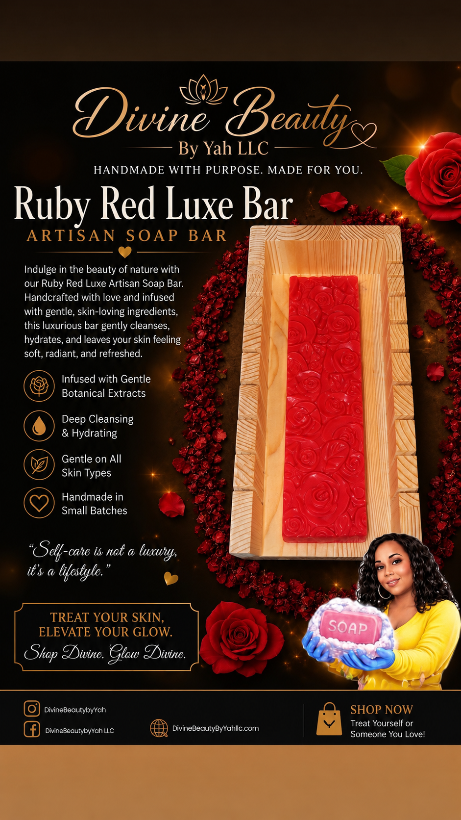 Ruby Red Luxe Bar