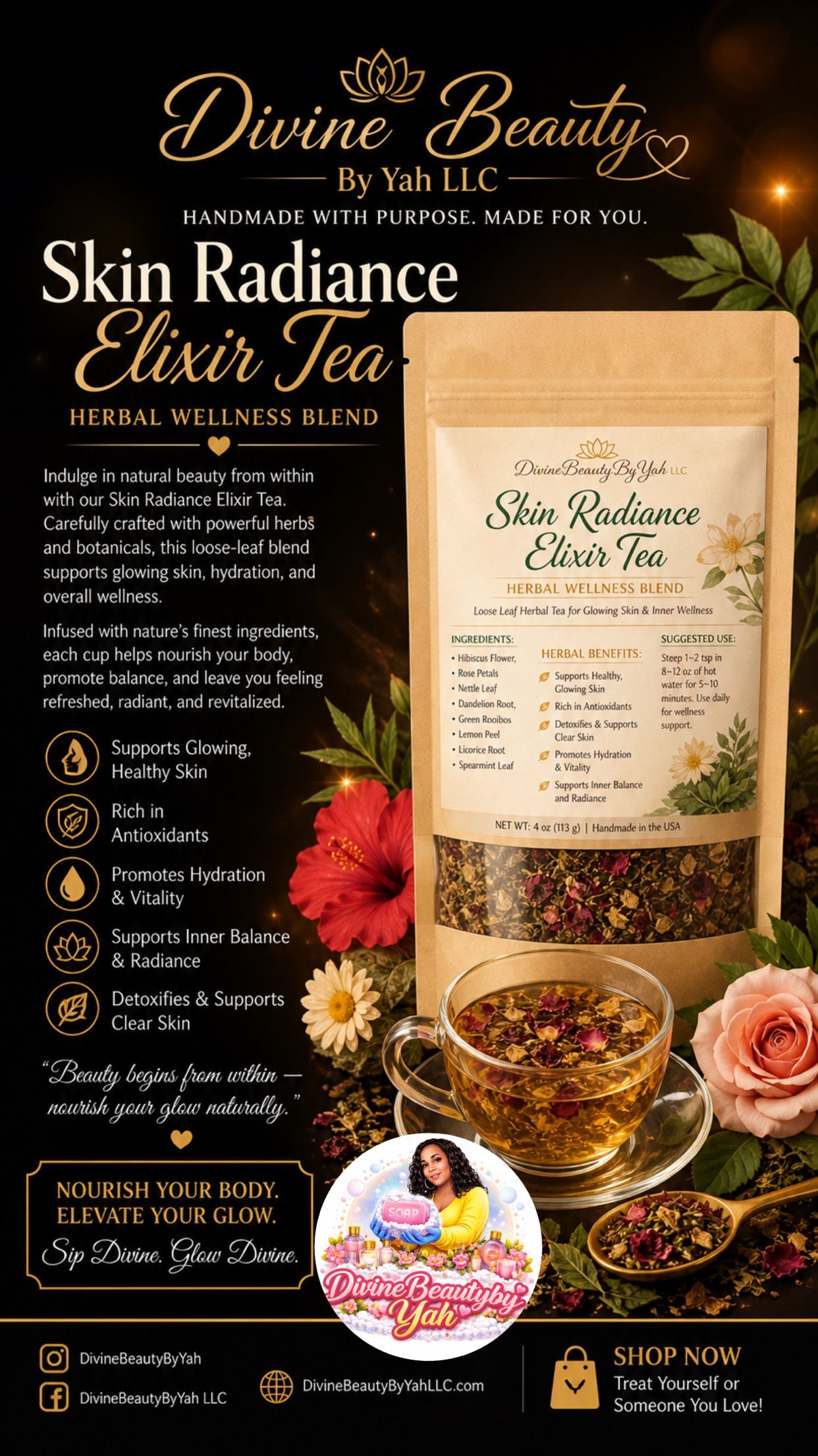 Skin Radiance Elixir Tea