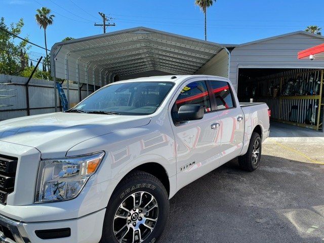 White Car — Sacramento, CA — Low Cost Auto Glass & Window Tinting