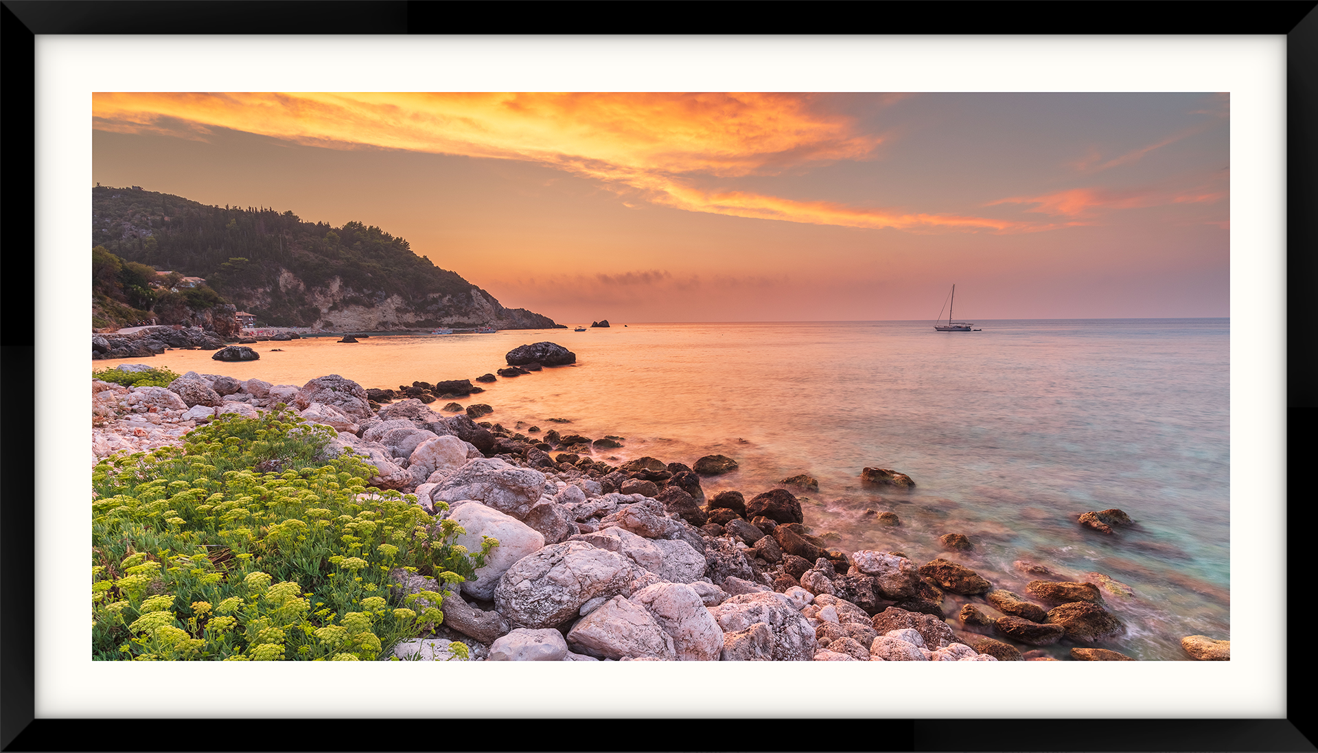 greek landscape prints