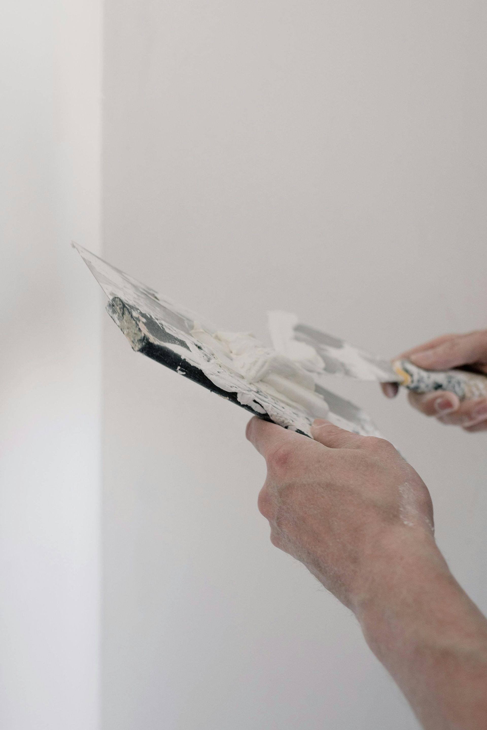 Black Commercial Plastering Wall