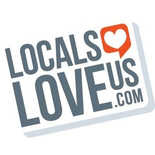 LocalsLoveUS.com logo in gray and orange with a heart icon.