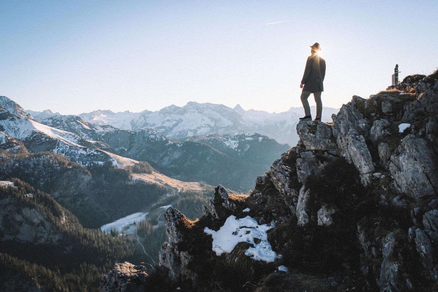 Exclusive mountain retreat experience high above the Alps