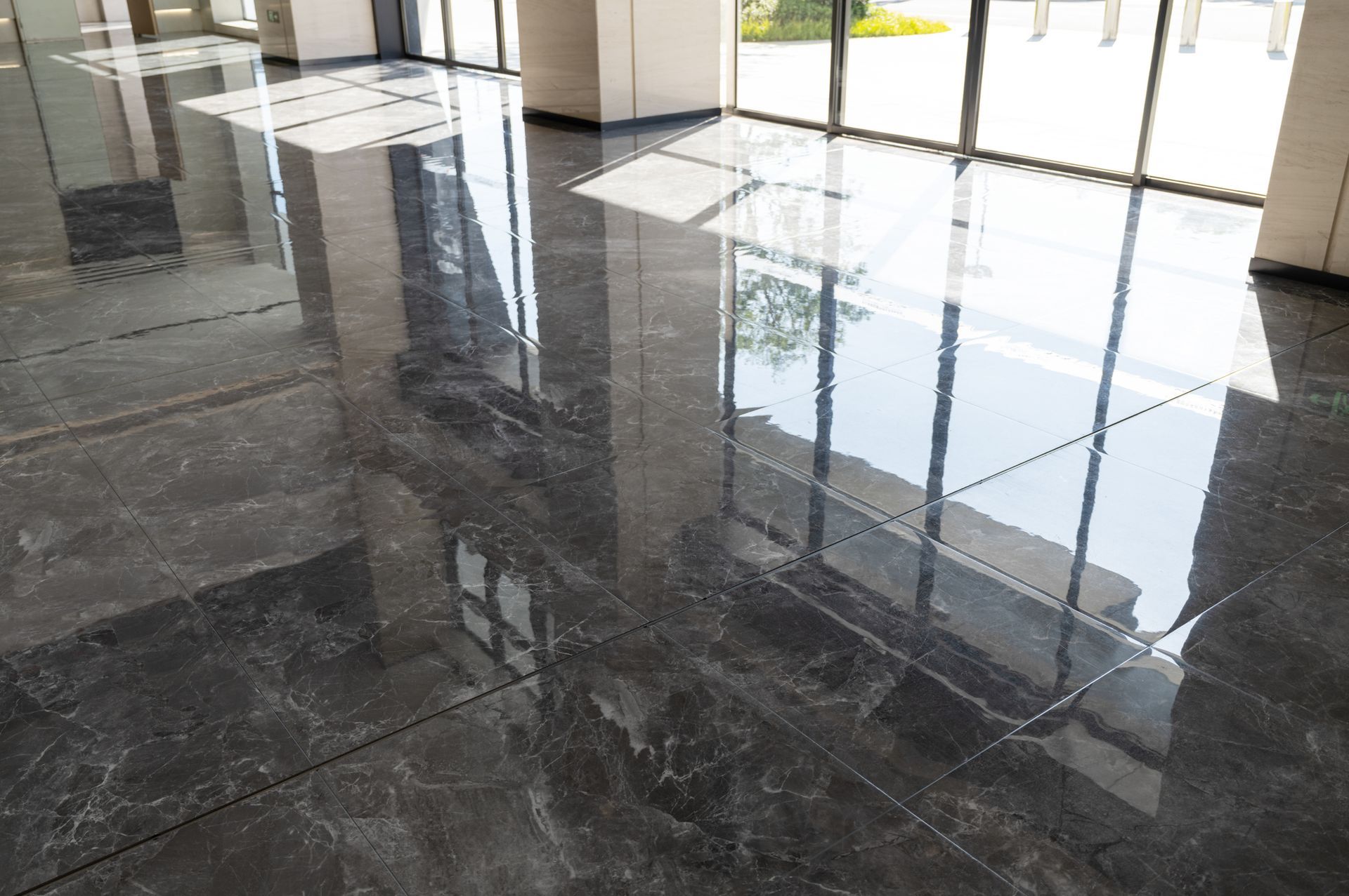 Dark Stone Floor