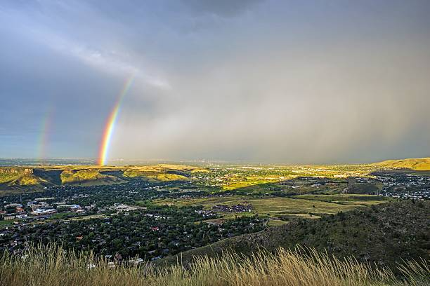Beautiful arvada, colorado rainbow
