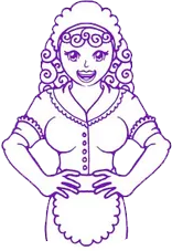 Mega Maid logo