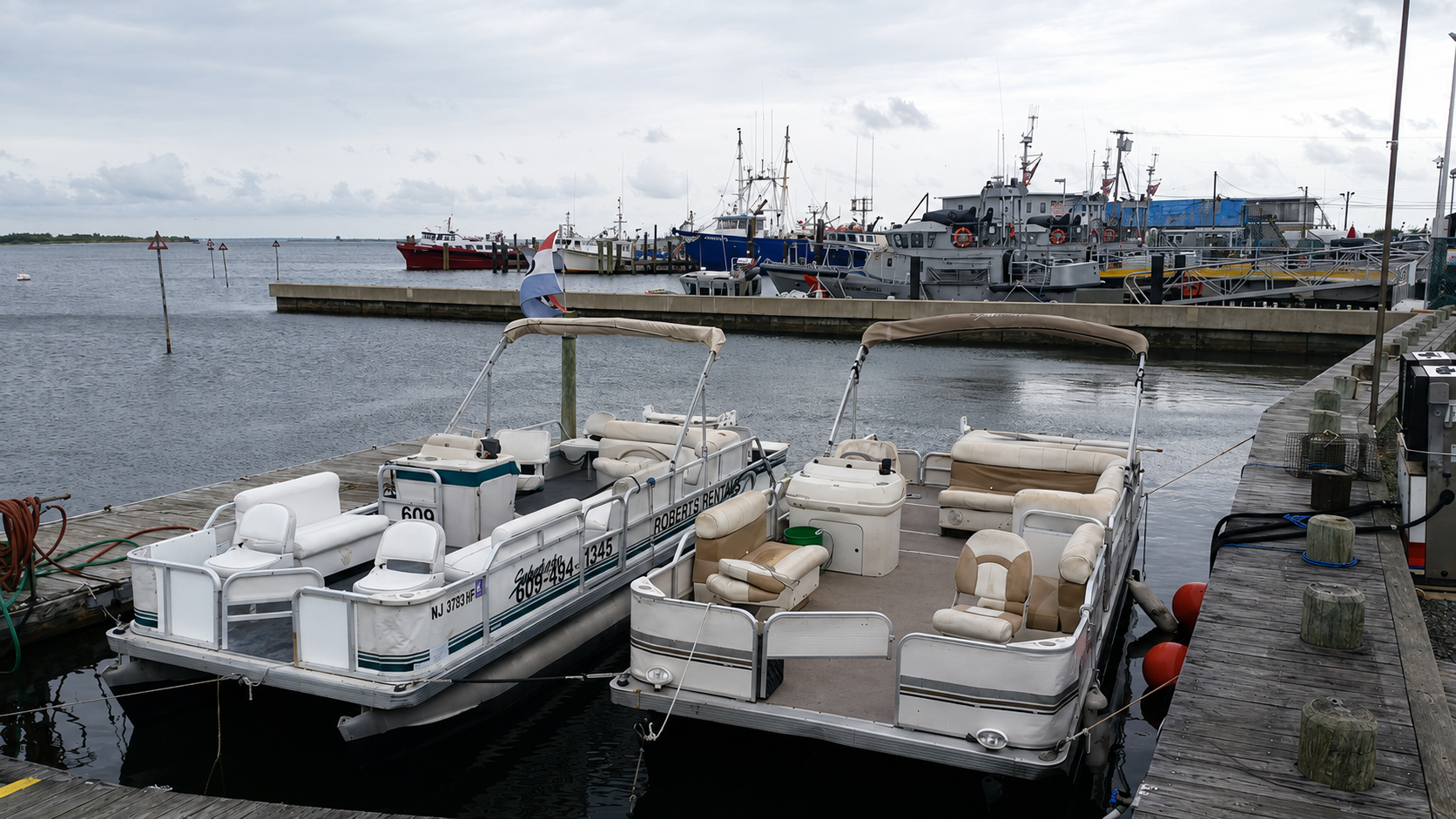 blue boat motors