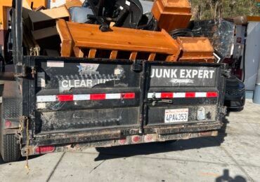 A trailer labeled 
