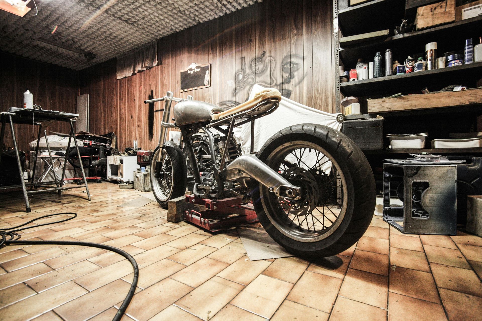 custom garage painting