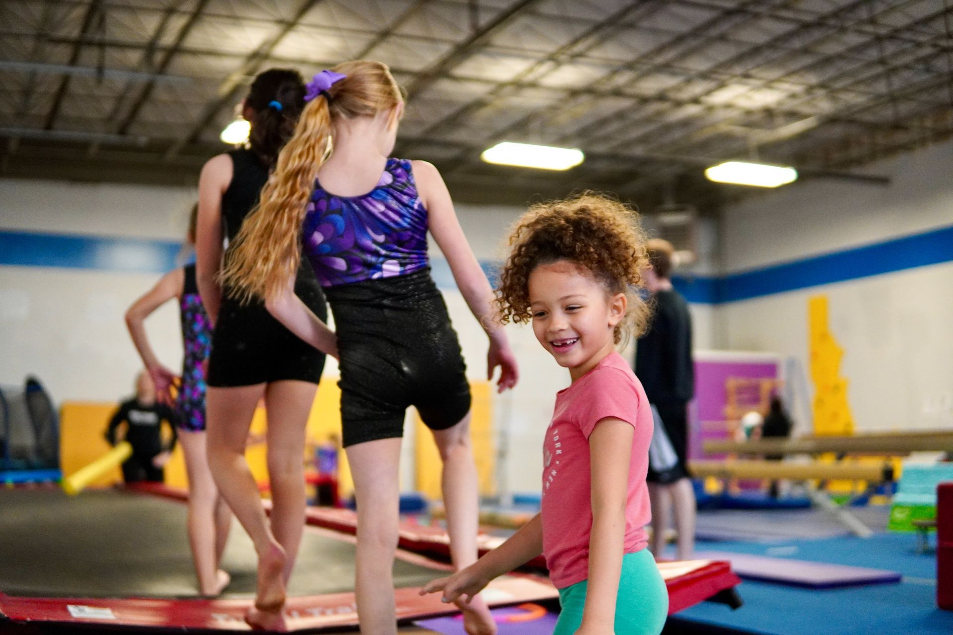 group of gymnasts