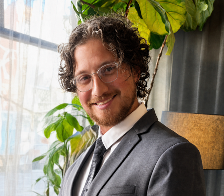 Fabian, co-founder of Amy's Flyers and Print