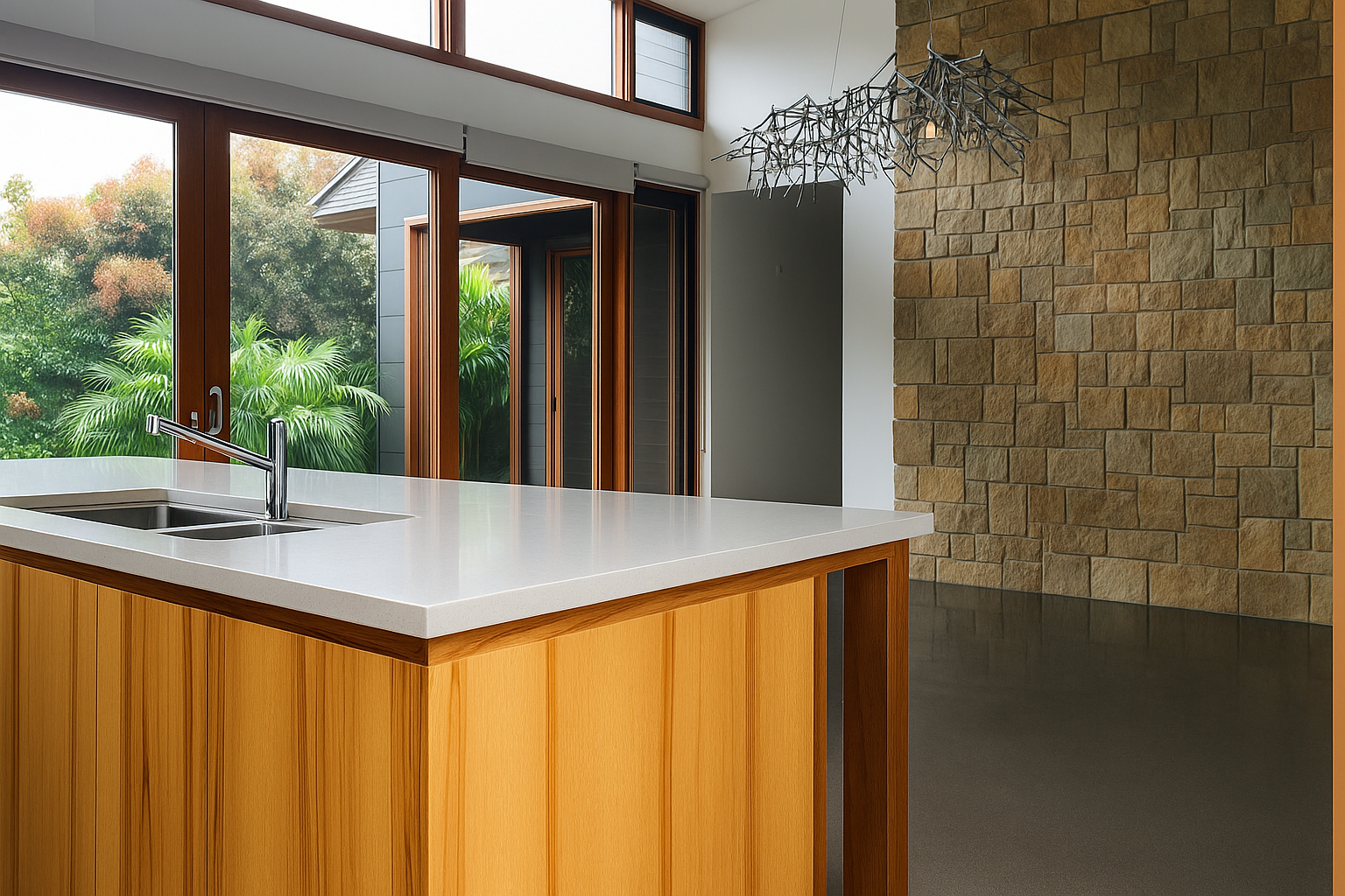 A Blue and White Brush is Cleaning a Tiled Floor — Lease Clean Newcastle in Mayfield, NSW