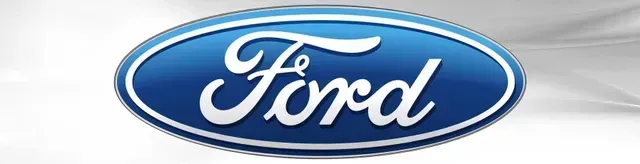 Ford blue oval logo on a white background