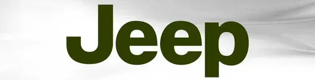 Green Jeep logo on a white background
